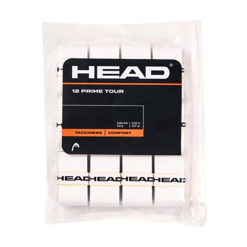 Surgrip Raquette De Tennis Head Prime Tour 12 Pcs Pack Overgrip Blanc Unique