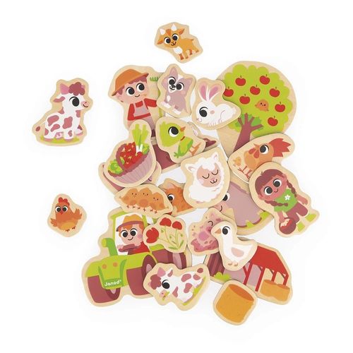 Magnets Ferme 24 Pièces