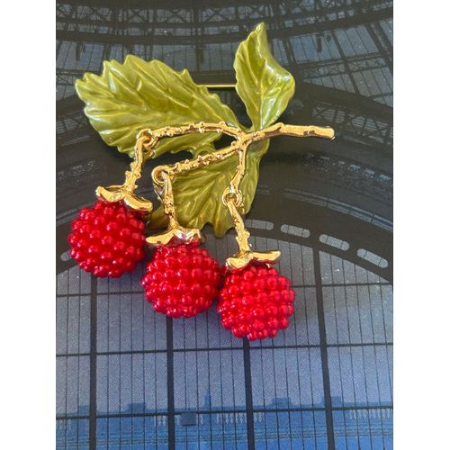 Broche Et Framboises