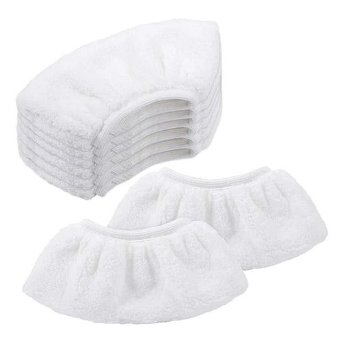 Housses de gril éponge pour buse manuelle, outil à main pour nettoyeur vapeur Karcher SC 2, SC 3, SC 4, SC 5, salle de bain, paquet de 8-SET M
