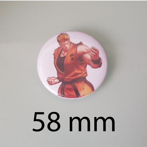 Ryo Sakazaki, Le Combattant Légendaire De Street Fighter - Badge 58 Mm