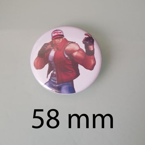 Terry, Le Combattant Légendaire De King Of Fighters - Badge 58 Mm