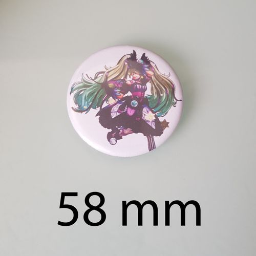 Sylvie, La Combattante Rebelle De King Of Fighters - Badge 58 Mm