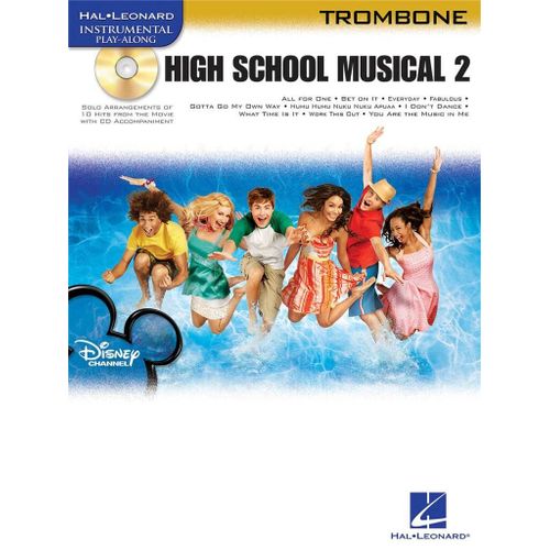 High School Musical 2 Music From The Motion Picture Soundtrack - Recueil Avec Cd Trombone Hl00842252 9781423452676
