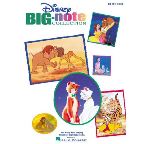 Disney Big-Note Collection 40 Disney Hits Arranged For Big-Note Piano - Recueil Piano Hld00316056 9780634017612