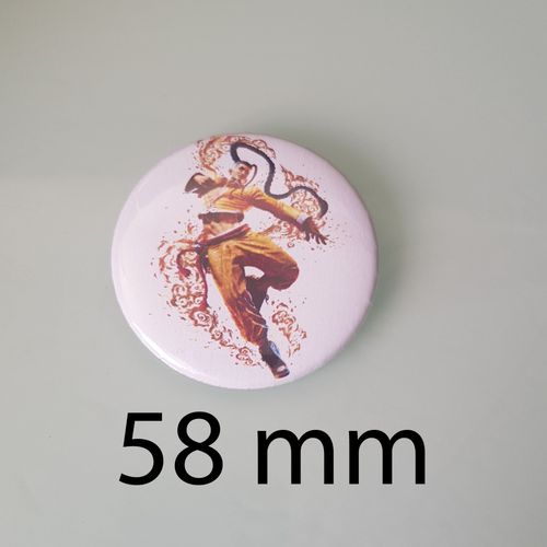 Jamie, La Nouvelle Recrue Dynamique De Street Fighter - Badge 58 Mm