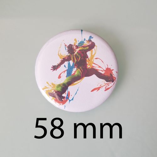 Dee Jay, Le Danseur Jamaïcain Au Rythme Endiablé - Badge 58 Mm
