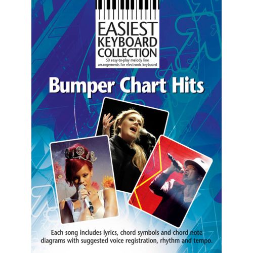 Easiest Keyboard Collection: Bumper Chart Hits - Recueil Keyboard Musam1004784 9781780385730
