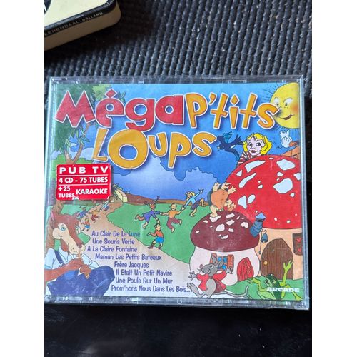 Coffret 4 Cd Mega P Tits Loups 