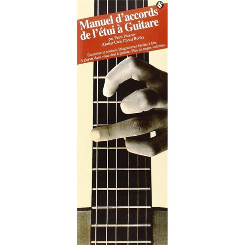 Manuel D'accords De L'etui A Guitare - Recueil Guitar With Chord Boxes Emf100001
