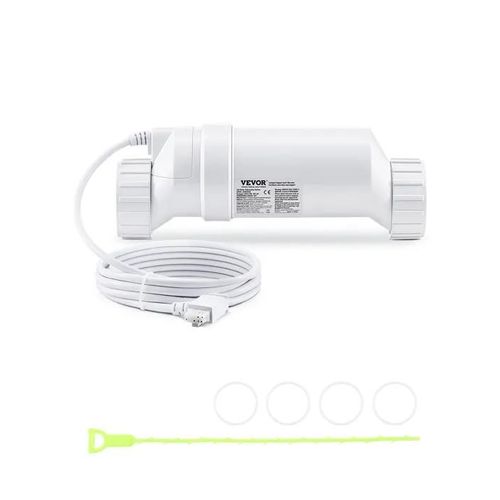 Système de Chloration d'eau Salée-VEVOR-pour Piscines Creusées de 151,4 kL-Cellule de Chloration de Piscine-28,7 g/h