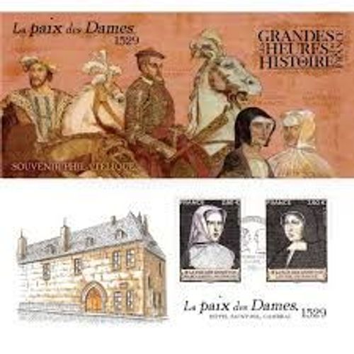 Les Grandes Heures De L'histoire De France (8) Marguerite D'autriche Et Louise De Savoie Bloc Souvenir 162 Année 2019 N° 5357 5358 Yvert Et Tellier Luxe