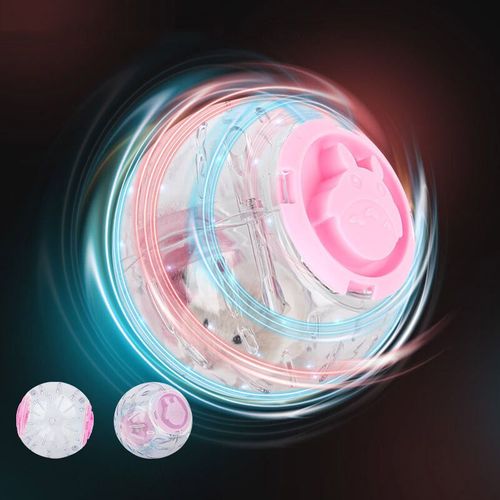 Balle De Sport En Plein Air Pour Petits Animaux De Compagnie,Rat,Rongeur,Souris,Jogging,Hamster,Gerbille,Rat,Exercice,Ikplay Toys,15 Cm,20 Cm,12.5 - Type Pink-15cm