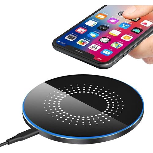 Chargeur Sans Fil,Chargeur Rapide Sans Fil 20w,Chargeurmax 20w Compatible Avec Samsung Galaxy S24/S23/S22/S21/S20/S10,Chargeur Sans Fil Qi Compatible Avec Iphone 14/13/12/11