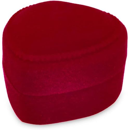 Boite Alliancemariage Boite De Bague Rose Rouge Boite Fleur Rose Alliance Cadeau Bijoux Pourmariage,Boîte À Bagues De Proposition
