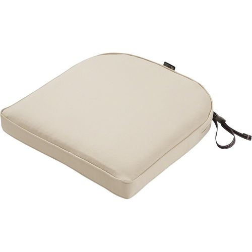 Montlake Fadesafe Coussin Profilé Pour Chaise De Salle Àmanger,5,1cm D'Épaisseur,Très Résistant Avec Dos Résistant À L'Eau,Beige Antique,50,8 X 50,8cm(L X P X P)