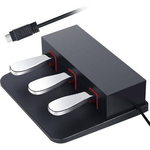 3 Pédales Pour Piano Numérique Compatibles Avec Yamaha P125,P121,P515,P128