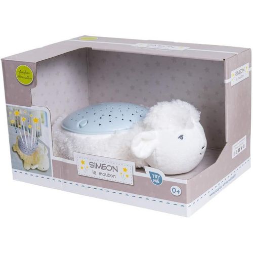 - Veilleuse Projecteur Musical Siméon Le Mouton-30cm-Veilleuse Pour Enfant