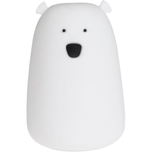 - Veilleuse Big Ours-Blanc-Silicone-Oublanc