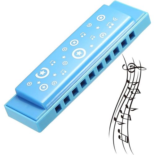 1 Pièce Harmonica Enfants,Enfants Harmonica Diatonique,Harmonica Diatonique À 10 Trous,Harmonica Avec 10 Trous En Plastique,Harmonica Jouet,Pour Débutants,Enfants
