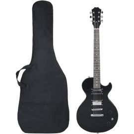 Guitare Électrique Pour Débutants Avec Sac Noir 4/4 39" Style A