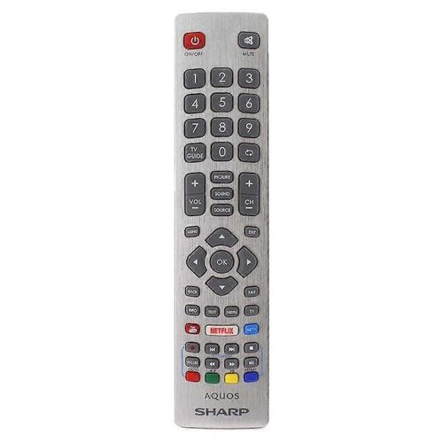 Nouveau Original SHW/RMC/0115 Pour Sharp Aquos TV Télécommande Netflix LC-40FG5342K