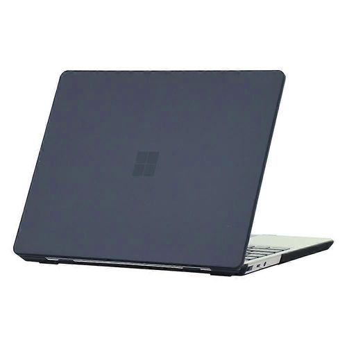 Étui mat pour Microsoft Surface Laptop Go 3 2 1 12,4 pouces (1943 2013) Couverture rigide pour ordinateur portable - Noir