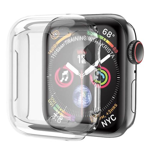 Housse De Protection Intégrale En Tpu Souple Cristallin Pour Apple Watch Series 9/8/7 41 Mm