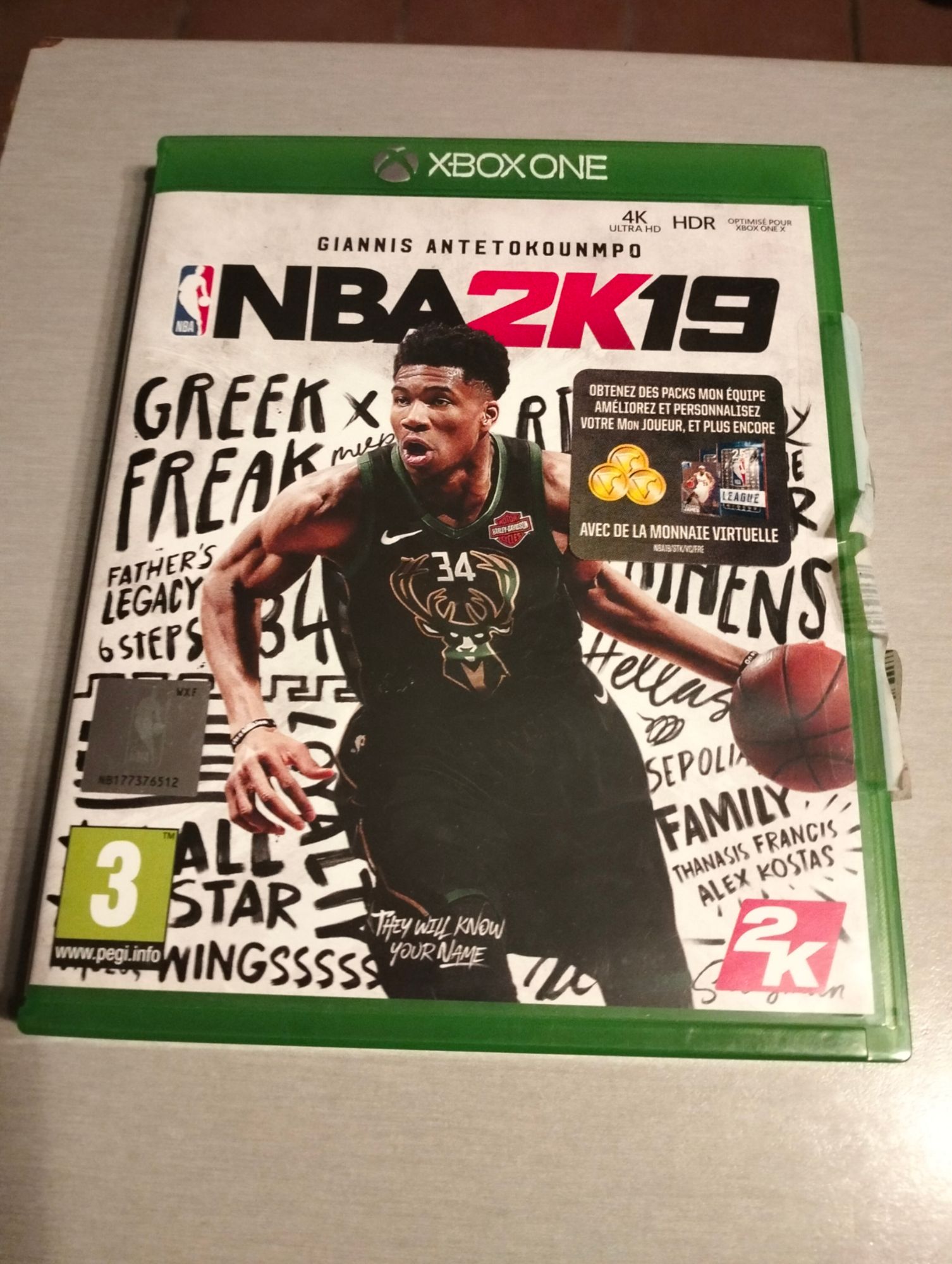 Jeu Xbox One Nba2k19