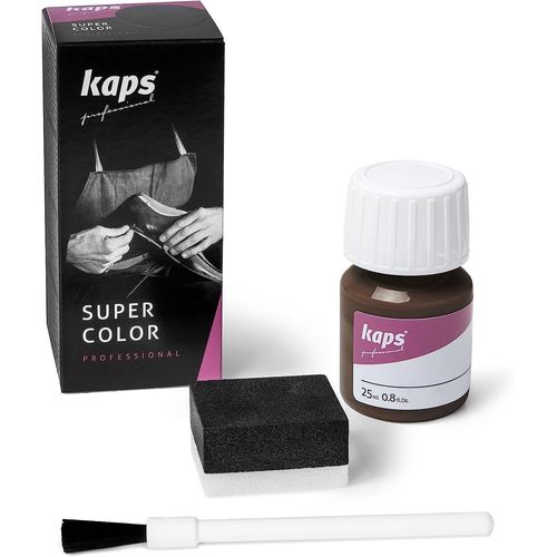 Super Color ¿ Teinture Pour Cuir Naturel ¿Matières Synthétiques Et Textiles ¿ 25ml ¿ Plusieurs Couleurs,Chatin Foncé 139
