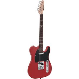Dimavery Tl-401 Guitare Électrique Rouge
