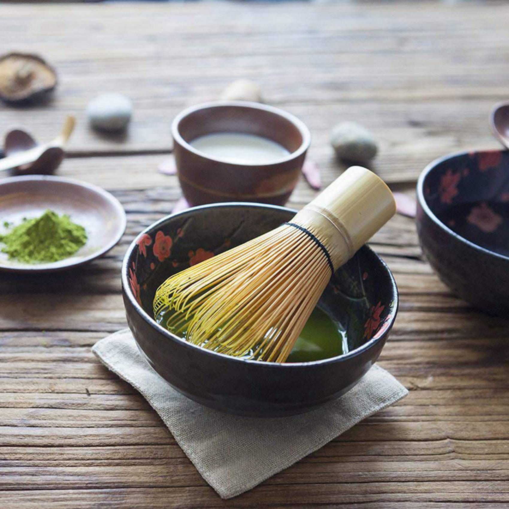 Ensemble A The Japonais Matcha (6 Pieces) - Fouet A The Matc... - 3