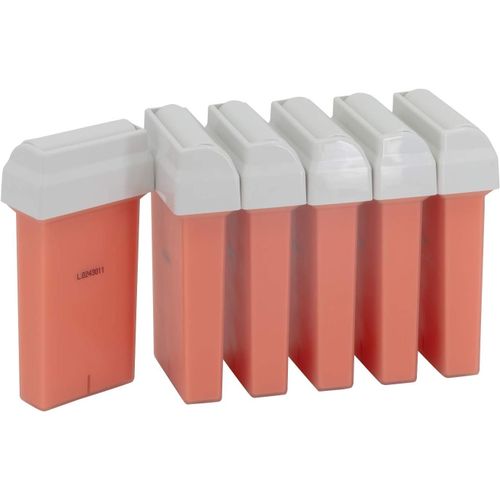 - Roll On Cire Epilation À La Rose - Compatibles Veet Easywax - Facile À Étaler Et À Retirer - Lot De 6 Recharges/Cartouches - 100 Ml