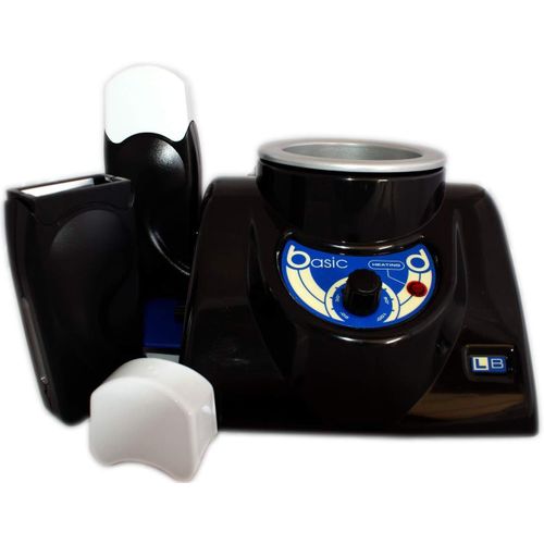 - Grande Cuve Chauffe Cire Pour Pot 800 Ml Épilation Professionnelle + 2 X Chauffe Cire Compatible Avec Cire Roll-On 100 Ml - Facile À Utiliser Et Ergonomique - Noir