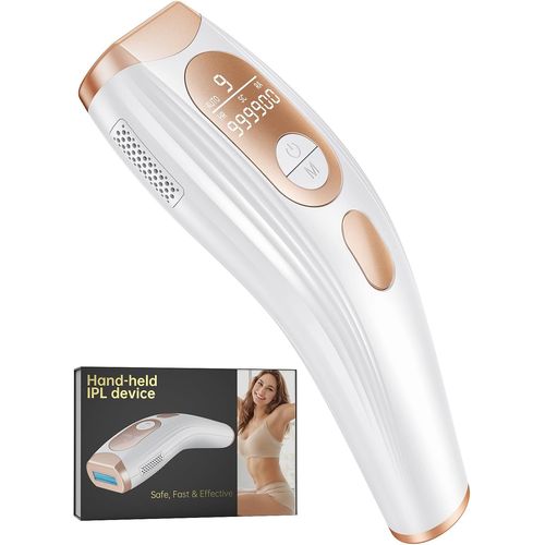 3 En 1 Épilateur Lumière Pulsée Ipl Avec Fonction De Hr/Ra/Sc, 9 Niveaux D'energie, Epilateur Laser Pour Femme Homme Visage Corps Bikini Aisselles - 999990 Épilateurs À Lumière Pulsée