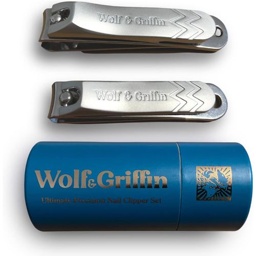 Ultimate Precision Lot De 2 Coupe-Ongles En Acier Inoxydable Pour Ongles De Mains Et D'orteils Pour Homme Et Femme 