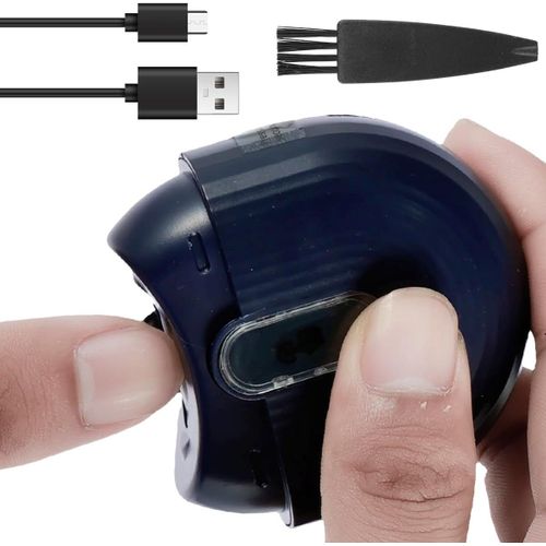 Coupe-Ongles Électrique, Coupe Automatique Pour Mains, Sans Fil, Sûr Et Facile, 2 Vitesses, Sans Bruit, Coupe-Ongles Électriques Pour Personnes Âgées, Bébés, Adultes (Noir) 