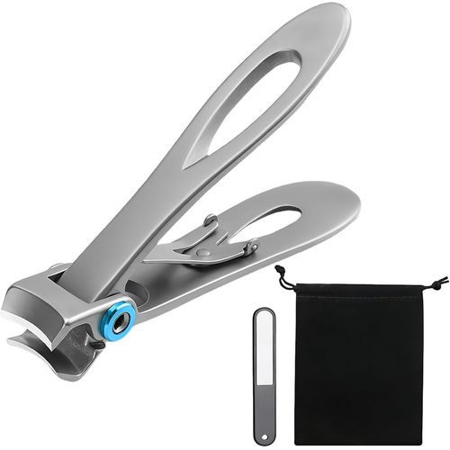 Coupe Ongle Pied, Coupe-Ongles Professionnel Pour Ongles Épais, Avec 16mm Ouverture Large De La Mâchoire, Pince Coupe Ongle Pied Acier Inoxydable Avec Le Fichier De L'ongle Pour Hommes Et Femmes 