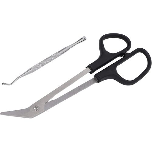 Ciseaux Ongles. Acier Inoxydable Poignée Longue Conception Ergonomique Pour Couper Les Ongles Épais Et Incarnés Ciseaux Ongles Pieds 
