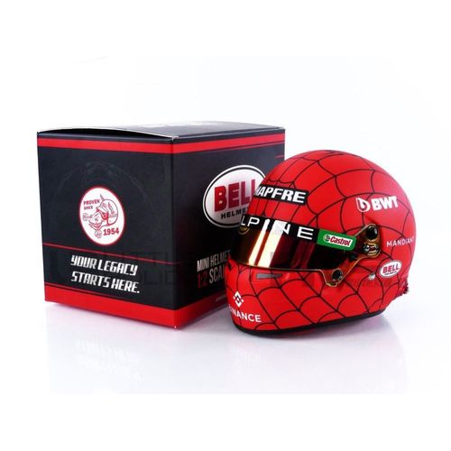 Mini Helmet 1/2 4100245 Casque Esteban Ocon - Alpine Usa Gp 2022 Diecast Modelcar