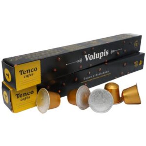 10 Capsules Cafés Tenco Volupis Compatible Nespresso