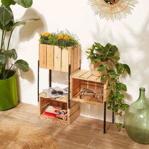 Jardinière En Bois Modulable - Acanta