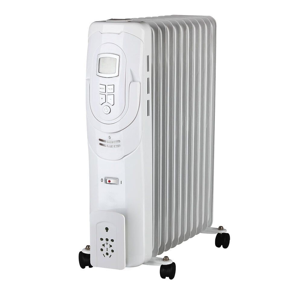 Radiateur bain d'huile 2000W blanc