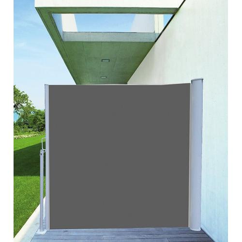 Rideau de terrasse 1.6x3m gris acier
