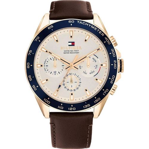 Tommy Hilfiger Montre Marron Multi-Cadrans Hommes Owen 1791966