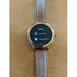 Montre Connectée Fossil Dw5a - Bracelet Marron