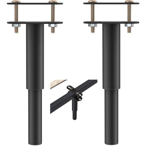 Pieds De Lit Réglables,Pieds Rétractables En Métal De 18 À 33cm,Pieds De Support De Meubles,Remplacement Pour Meubles De Cuisine,Placards,Canapés-Lits
