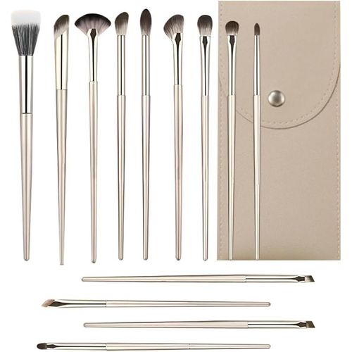13pcs Set Pinceaux Maquillage Houpette Maquillage Accessoires De Maquillage Et Outils Kit Pinceaux Maquillages Inclus Pinceaux Fond De Teint Blush Maquillages Yeux(Set A) 