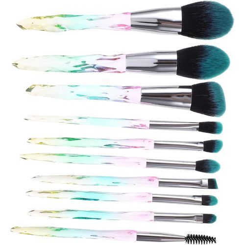 20 Pièces Pinceau De Maquillage Pinceau À Poudre Kits De Pinceaux Pour Fond De Teint Pinceaux Maquillages Brosse À Sourcils Pinceau Cosmétique Professionnel Accessoires De Beauté 