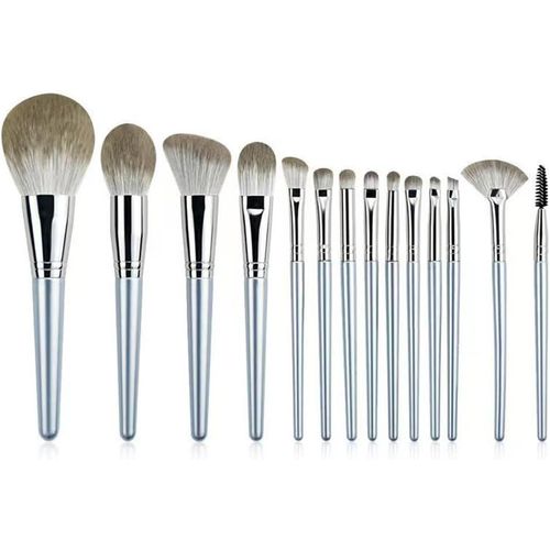 14 Pièces Pinceaux Maquillages Professionnel Set Pinceaux Maquillage Yeux Pinceaux Visage Makeup Brushes Pour Blush Concealers Ombres Paupières 